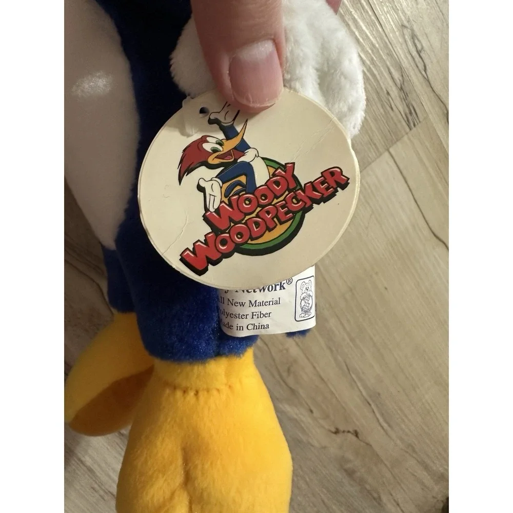 Vintage 2000 Woody Woodpecker Plush‎ Stuffed Doll Walter Lantz Toy Network 15